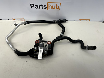 2020 PORSCHE PANAMERA TURBO S E-HYBRID HEATER CONTROL VALVE SWITCH W/ HOSES OEM