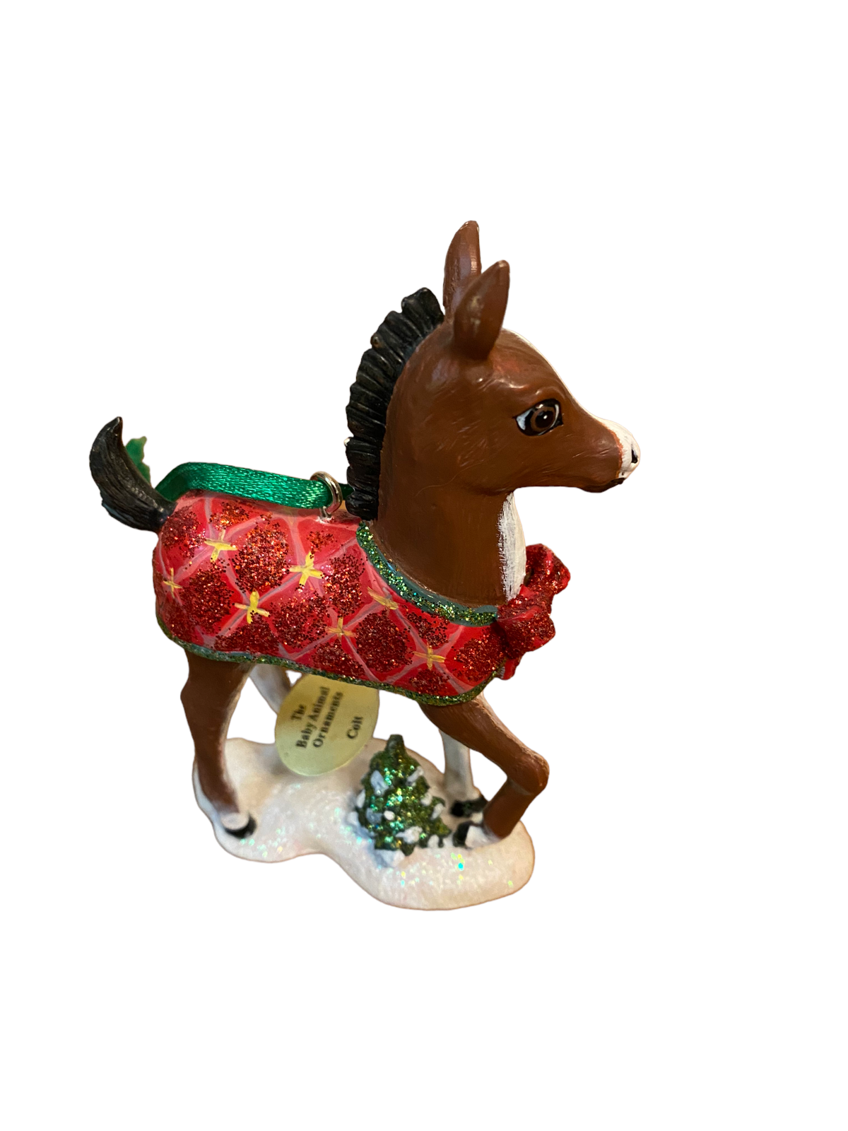 Danbury Mint Baby Animals baby Horse Colt Christmas Holiday Ornament eBay