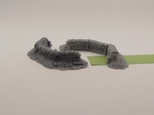 28 mm wargames terrain earthwork with timber and sandbags  x2 models  28S30