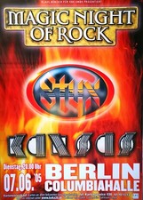 STYX & KANSAS 2005 BERLIN - orig. Concert Poster -- Konzert Plakat - DIN A1 - YY