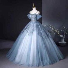 Bling Sequins Off the Shoulder Prom Dresses Formal Evening Party vestidos