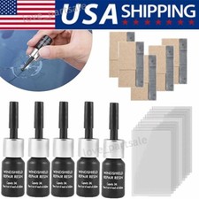 5 Pack Automotive Glass Nano Repair Fluid Car Windshield Resin Crack Glue Tool