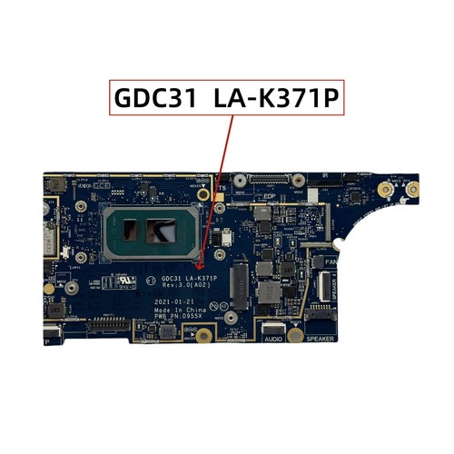 GDC31 LA-K371P Dell Latitude 7420 7320 Motherboard With i5 i7 CPU 8G/16G/32G RAM - 第 5/5 張圖片