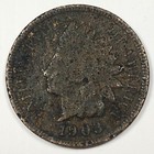 1903 United States Indian Head Cent Penny - Good (G) Corrosion KM#90a - 6251-AH — photo 1