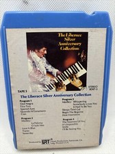 The Liberace Silver Anniversary Collection 8 Track Tape 1 Not Tested
