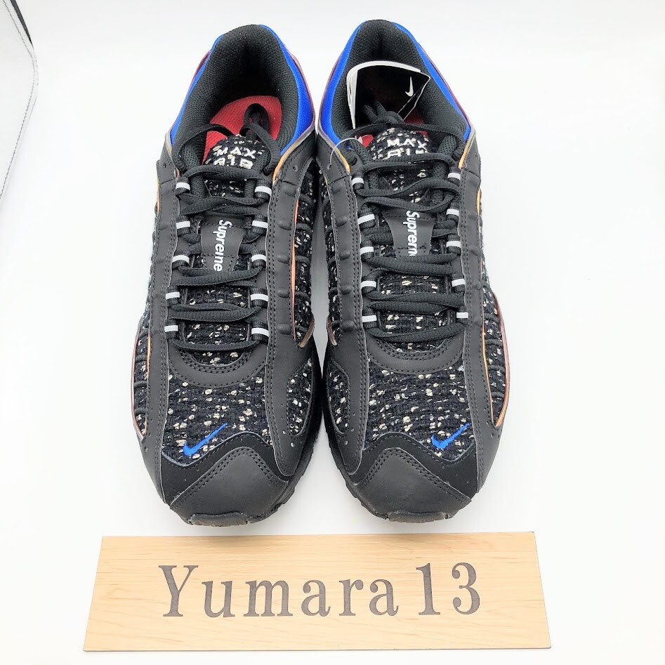 Nike Air Max Tailwind 4 Supreme Black Cobalt AT3854-001 Men's Size