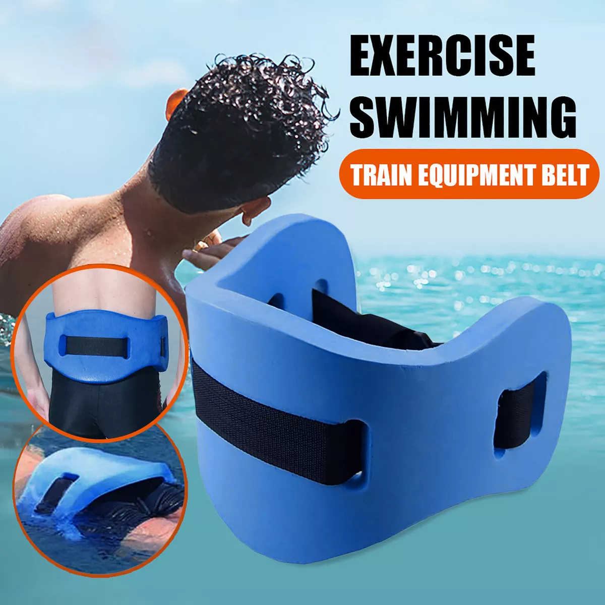 Swim Belt Swim Training Equipment Pool Water Aerobics Float Belt