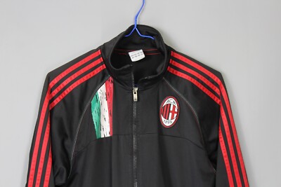 AC MILAN 2012 2013 FOOTBALL SOCCER TRACK TOP JACKET ADIDAS | eBay