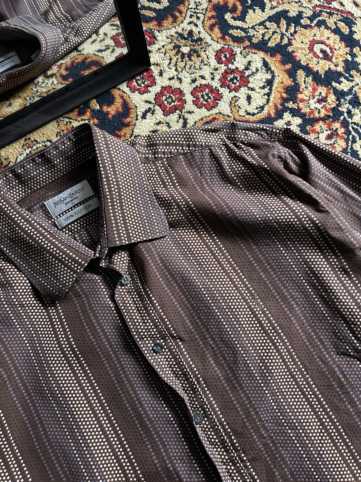 SAINT LAURENT Camicia Yves Saint Lauren stile anni 90 molto rara