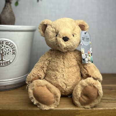 John Lewis kleiner Honigbär Beanie Bär (Jellycat Collaboration) kleine Größe 10 Zoll