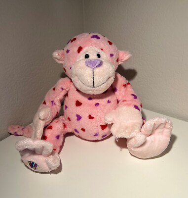 Webkinz Love Monkey HM343 No Code Ganz Active