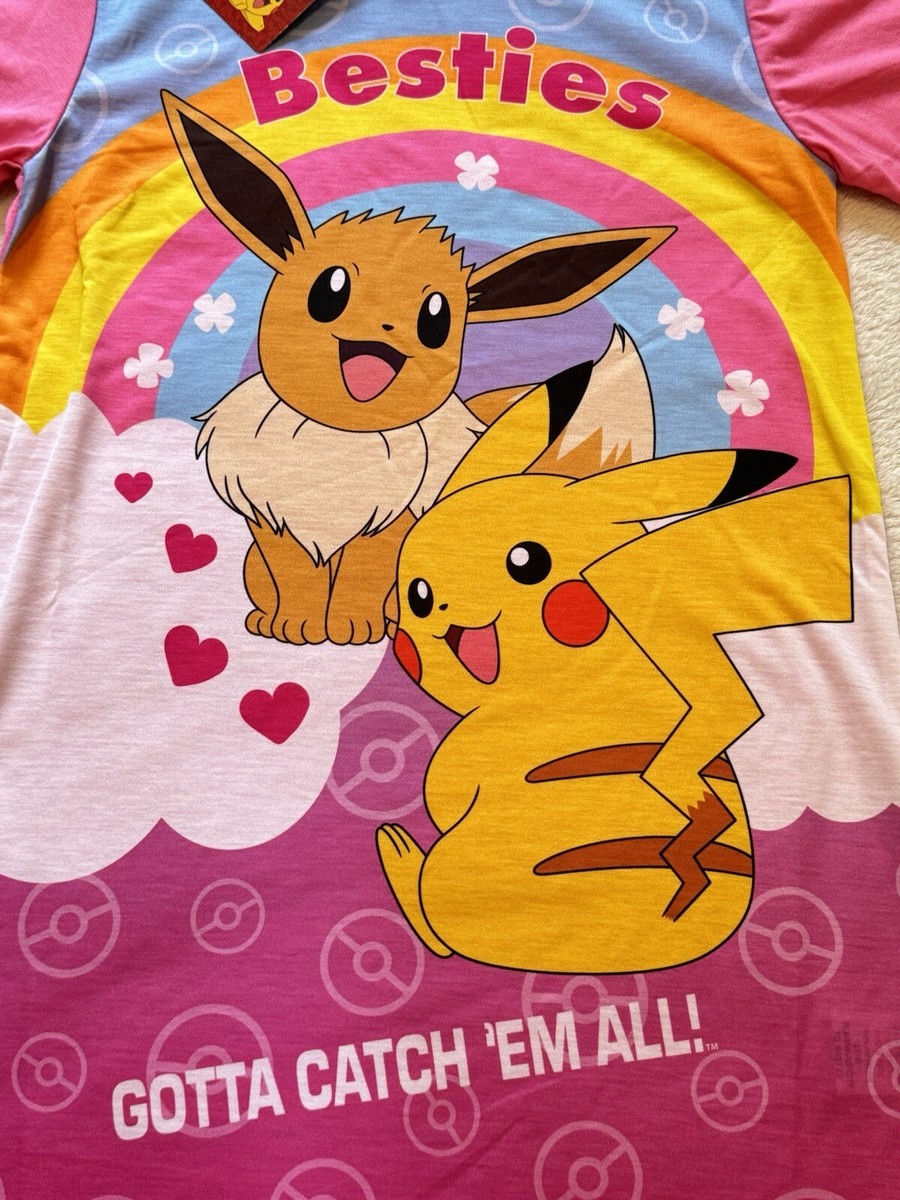 NEW Sealed Pokemon Besties Girls 7-8 Years 128cm 51” Pikachu