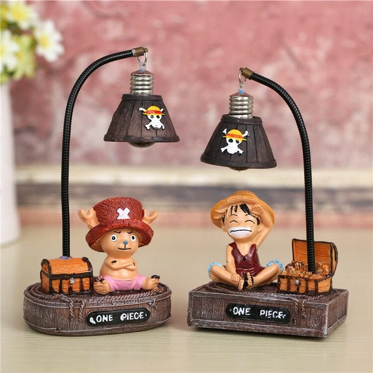 One Piece lamp Night Light The Japanese Anime Monkey Luffys Tony Chopper Crafts
