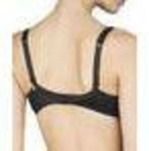 Maison Lejaby Elixir Reggiseno Donna Hanae Nero Pizzo Ferretto Non Imbottito, 32F - Immagine 2 di 2