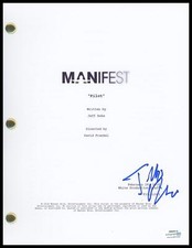 Jeff Rake "Manifest" Creator AUTOGRAPH Signed Complete Pilot Episode Script ACOA