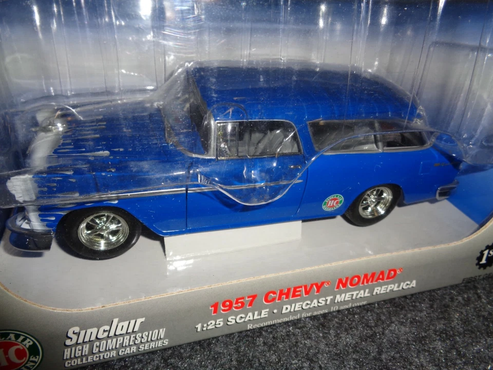 1:25 1955 NOMAD 1957 DIECAST 48-0102 1ST GEAR SINCLAIR OIL Box Printing Error - Image 2 of 4