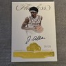 JARRETT ALLEN 2017-18 FLAWLESS COLLEGIATE RC /25 ON-CARD AUTO