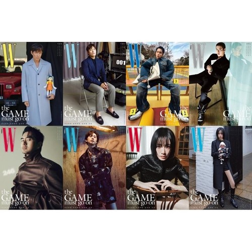 W Korea 2025 February Squid Game Lee JungJae, Lee ByunghunYim Siwan, Kang Haneul