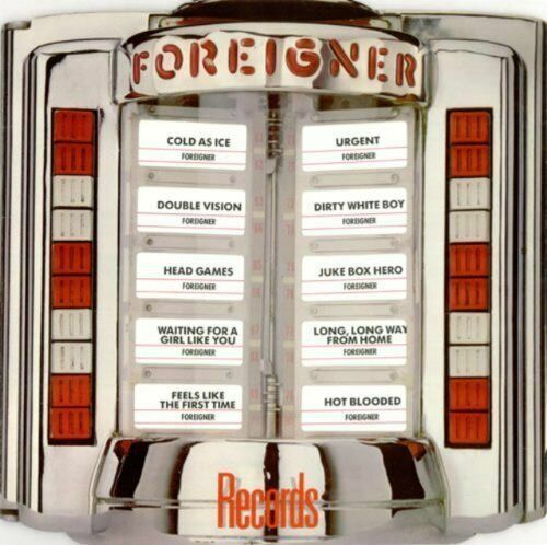 FOREIGNER Records JAPAN 1st Press 1986 CD 32XD-440 W/Sticker Obi