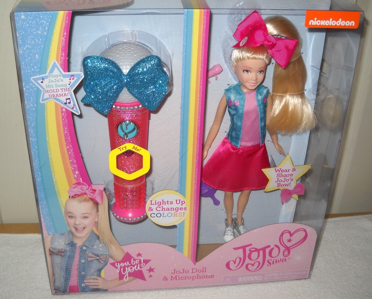 Microphone Amazon Jojo Siwa Doll 10041 NRFB Just Play Toys