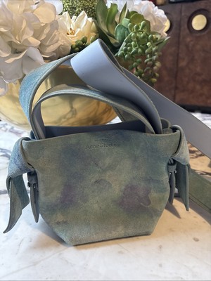 NEW Acne Studios Musubi Micro Tote Multi Blue Never Worn