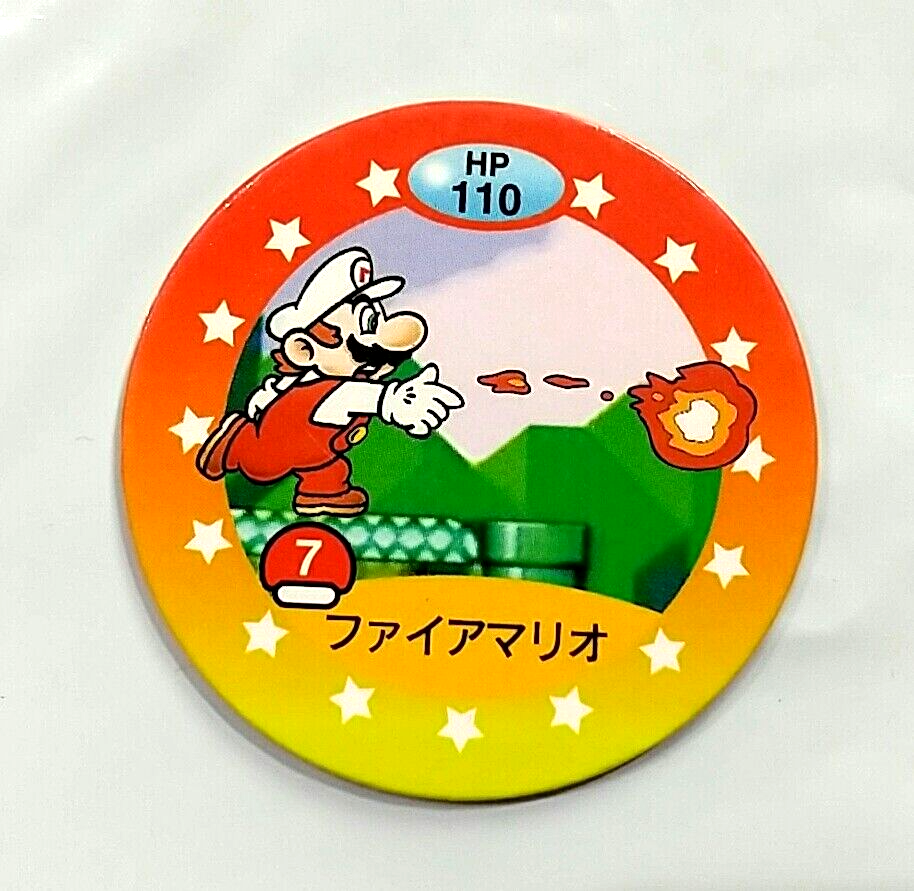 Game Item) Character Chip Coin, No.7, EX, Super Mario World, Bros