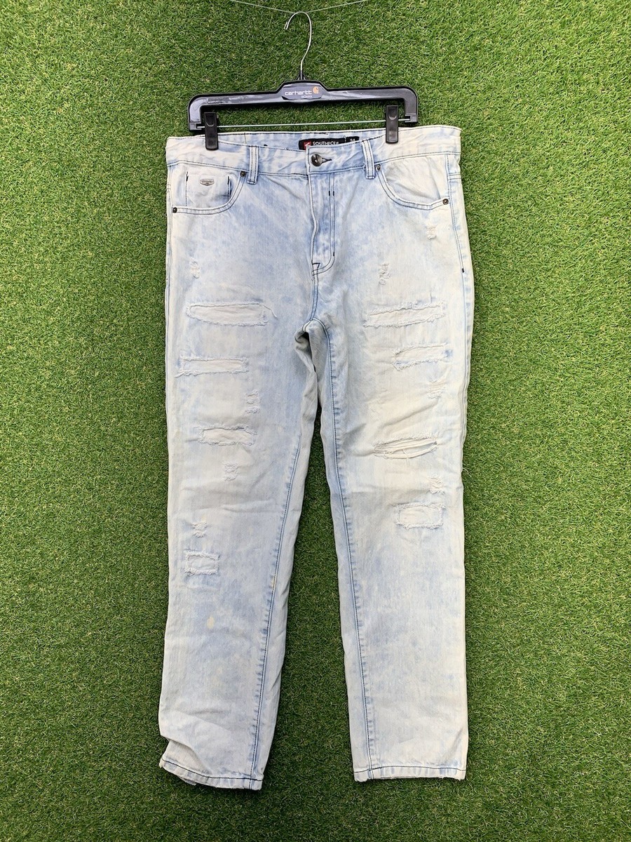 Southpole Jeans Mens 34x32 Baggy Wide Leg JNCO Rocawear 90s Grunge