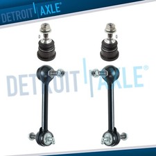 Front Lower Ball Joints Sway Bar Links for 2000-2002 Ford Thunderbird Lincoln LS