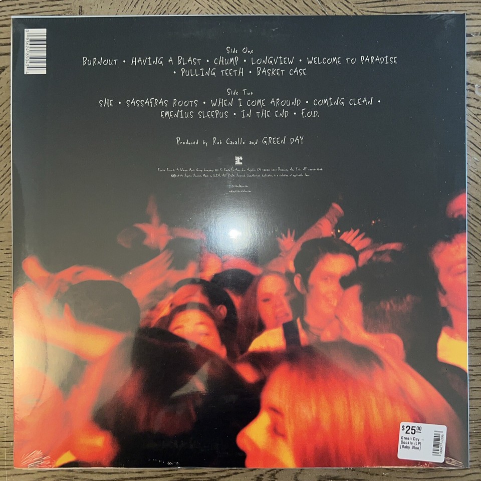 Green Day Dookie (30th Anniversary) [New Vinyl LP] Blue, Colored