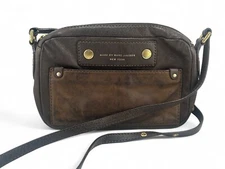 MARC BY MARC JACOBS Handbag Preppy Camera  Crossbody Bag Brown Buffalo Leather