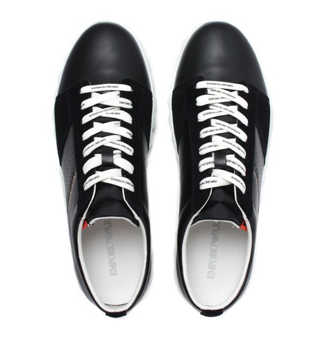 Emporio Armani 3D Sole Mens Trainers 