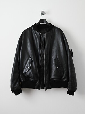 Prada x Raf Simons Nappa Leather Bomber Jacket | eBay