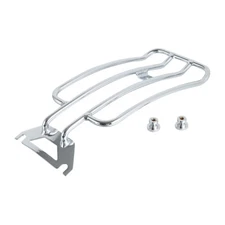 Solo Seat Luggage Rack Chrome Fit For Harley Touring Road King Classic 1998-2022