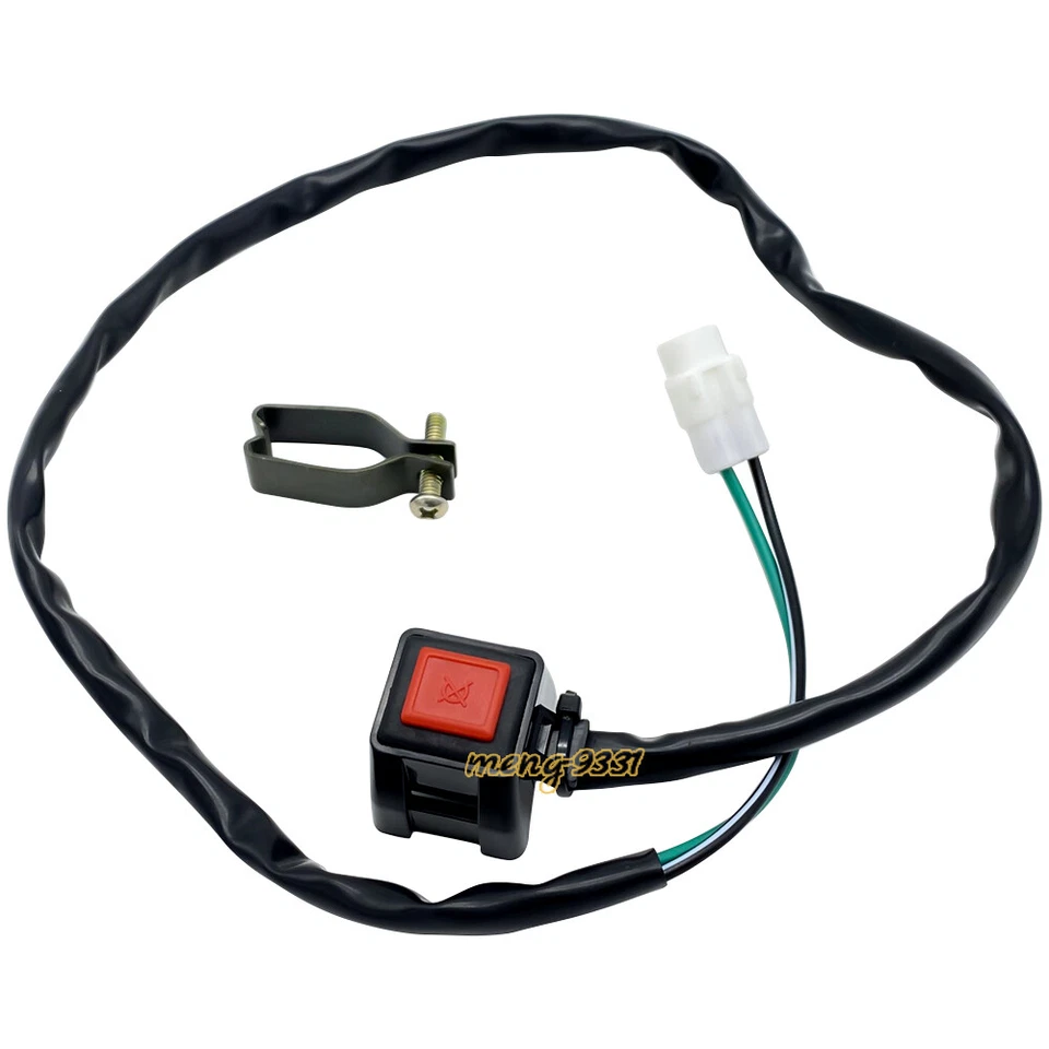Interruptor de parada de manillar para Yamaha YZ125 YZ250 YZ450 TTR125E/TTR125LE 2003-20 Foto 2 de 4