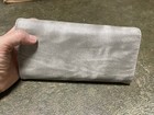 Women Envelope Clutch Purse Ladies Wallet Classic - Gray/Peach — photo 3