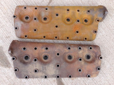 1932 Ford V8 Engine Cylinder Heads Original Pair Flathead V-8 1932 Ford V8 Engine Cylinder Heads Original Pair Flathead V-8