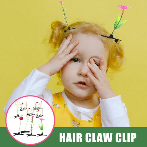 30PCS Bean Sprout Hairpins Plant Clips Little Kids Hair Clip Sprout Hair Clip - Zdjęcie 10 z 12