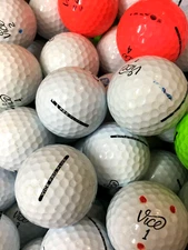 50 Vice Pro Plus Premium AAA Used Golf Balls with Assorted Color
