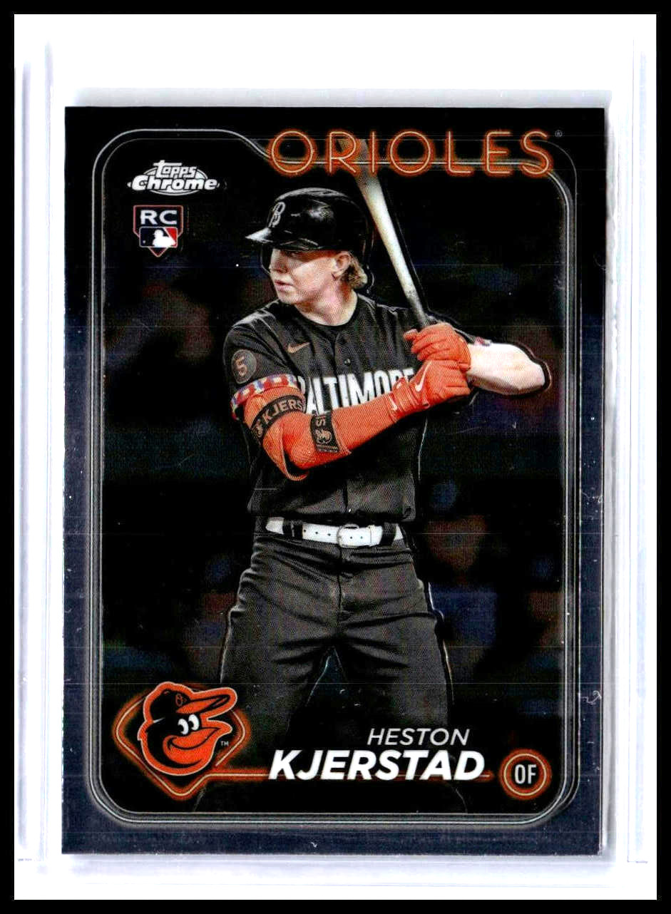 2024 Topps Chrome #142 Heston Kjerstad Baltimore Orioles