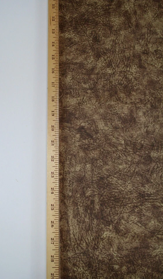 Papel pintado vintage Cambridge Studios doble rollo marrón imitación cuero grunge rústico Foto 4 de 4