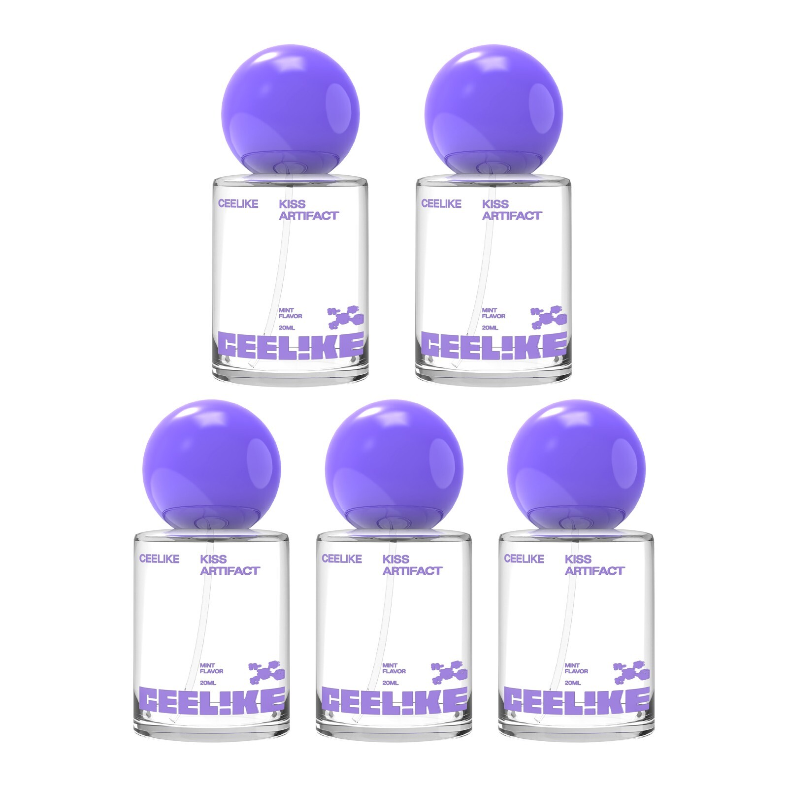 CEELIKE Probiotic Mouth Spray - Fresh Breath & Oral Health Formula -5 x  20ml