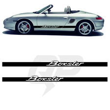 Aftermarket Porsche Boxster Script Decal Set