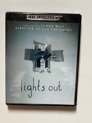 Lights Out (4K Ultra HD Blu-ray, 2016) NEW