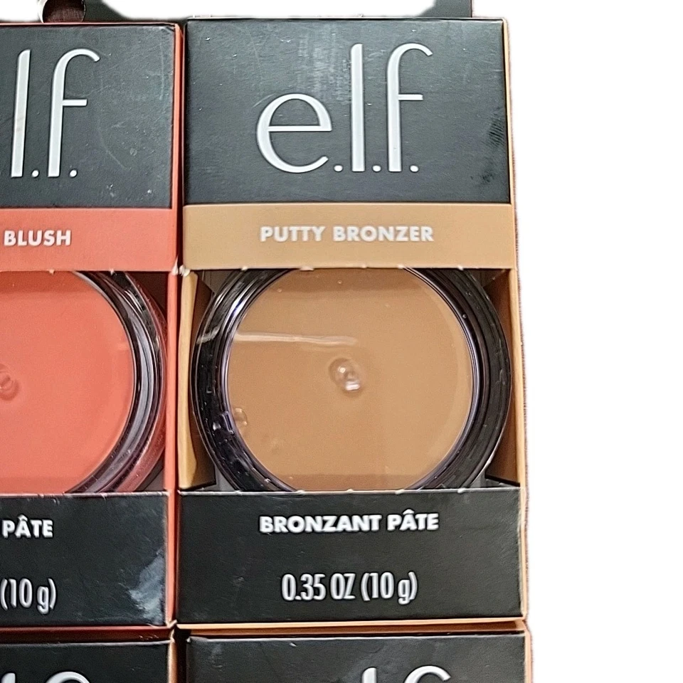 e.l.f. 4 Pcs Mixed Putty Bronzer Plus Blush Lot - Image 4 of 4