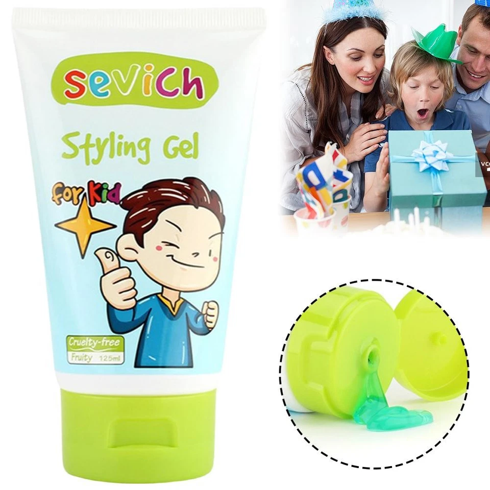 Children Hair Gel Retro 125g Hair Styling Gel For Kids Gentle H7X5 B3 T8O6 V8L6