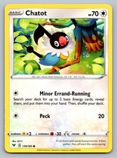 Pokemon TCG SWSH04: Vivid Voltage Chatot 139/185