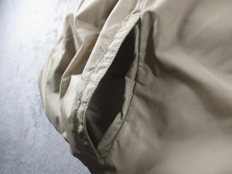 Chaleco acolchado Lands' End juvenil grande 14-16 plumón de ganso negro delantero a presión Foto 4 de 4