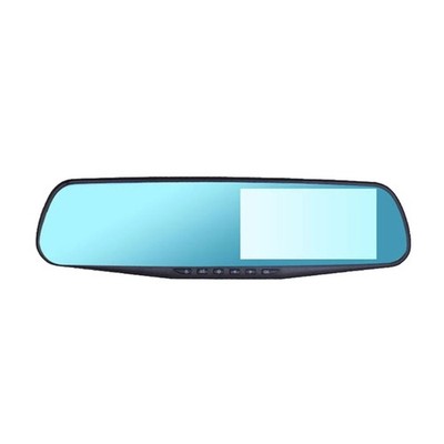 Car Camera Rearview Mirror 1080P Dash DVR Cam Dual Lens Video Recorder Reversing