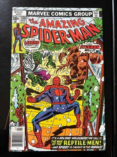The Amazing Spider-Man #166 (1977) VF/NM 9.0