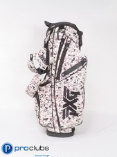 PXG Carry / Stand Golf Bag - White / Black Digi Print 468077